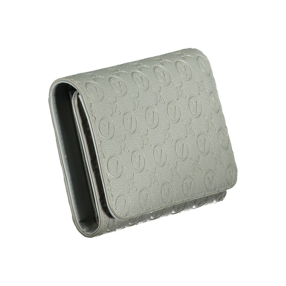 Portefeuille Femme Mario Valentino Grigio Poliuretano - Élégant et Pratique