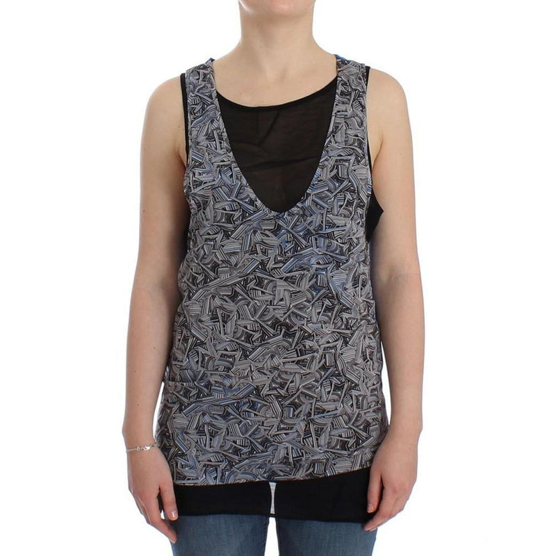 Costume National Black Silk Top - Élégance et Confort