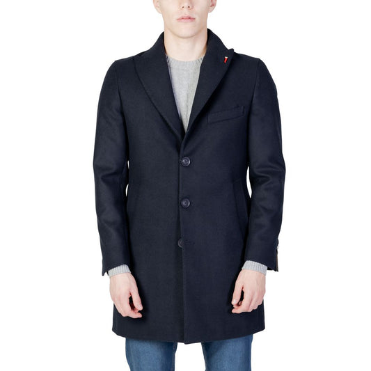 Mulish Blue Polyester Coat