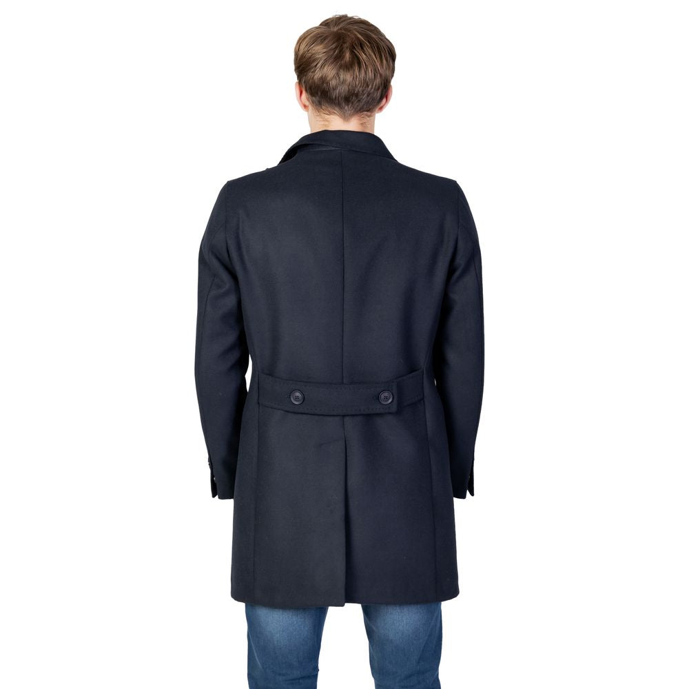 Mulish Blue Polyester Coat