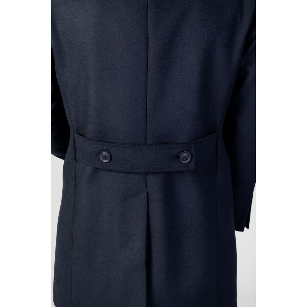 Mulish Blue Polyester Coat