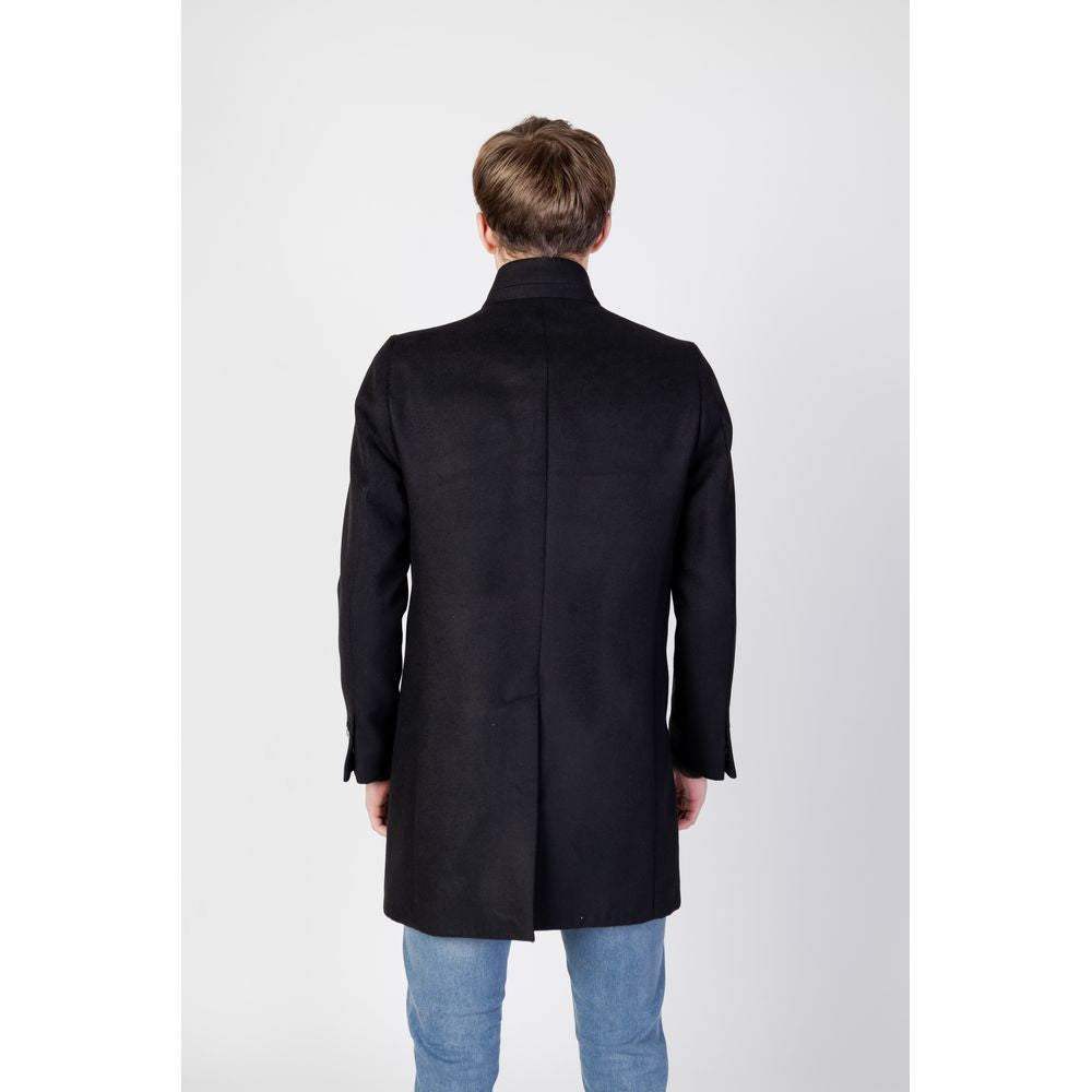 Mulish Black Polyester Coat