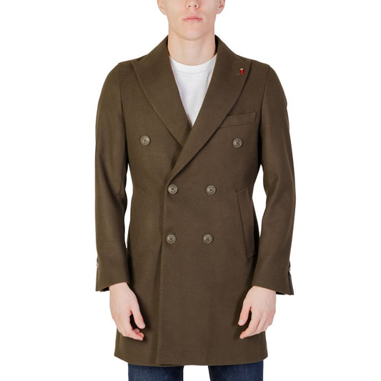 Mulish Green Polyester Coat