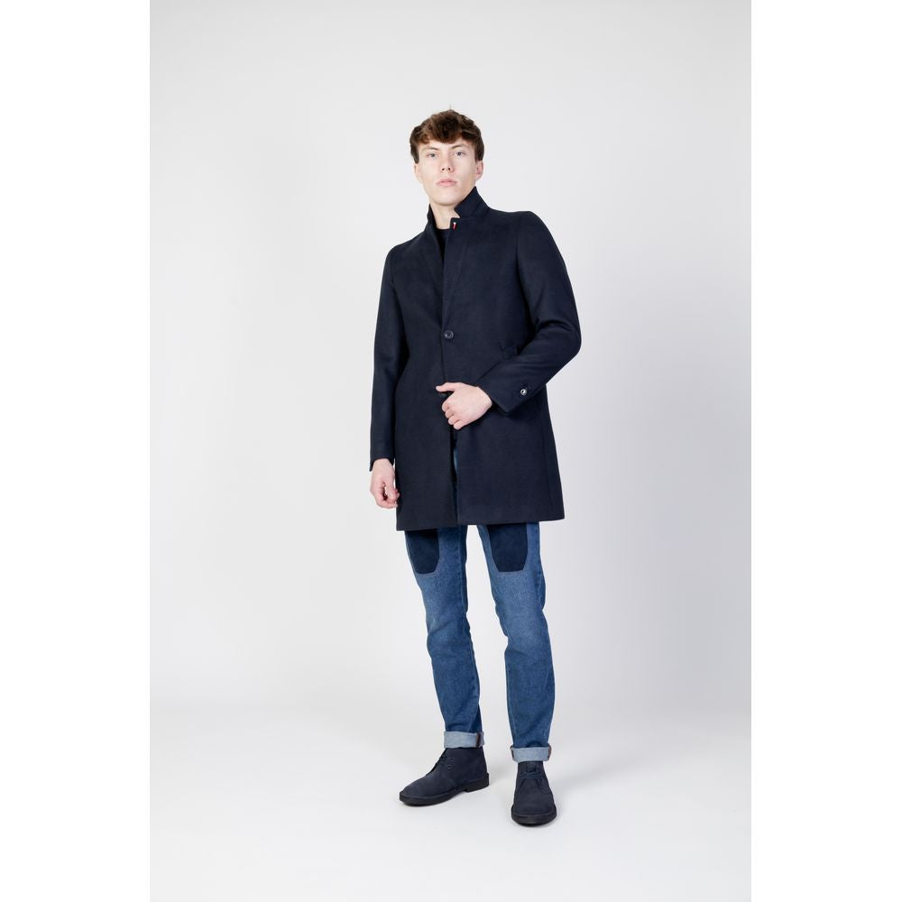 Mulish Blue Polyester Coat