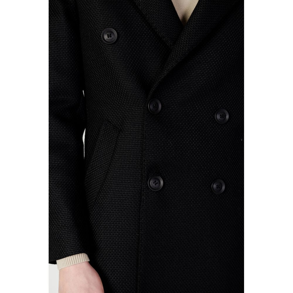 Mulish Black Polyester Coat