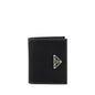 Portefeuille Prada en nylon noir
