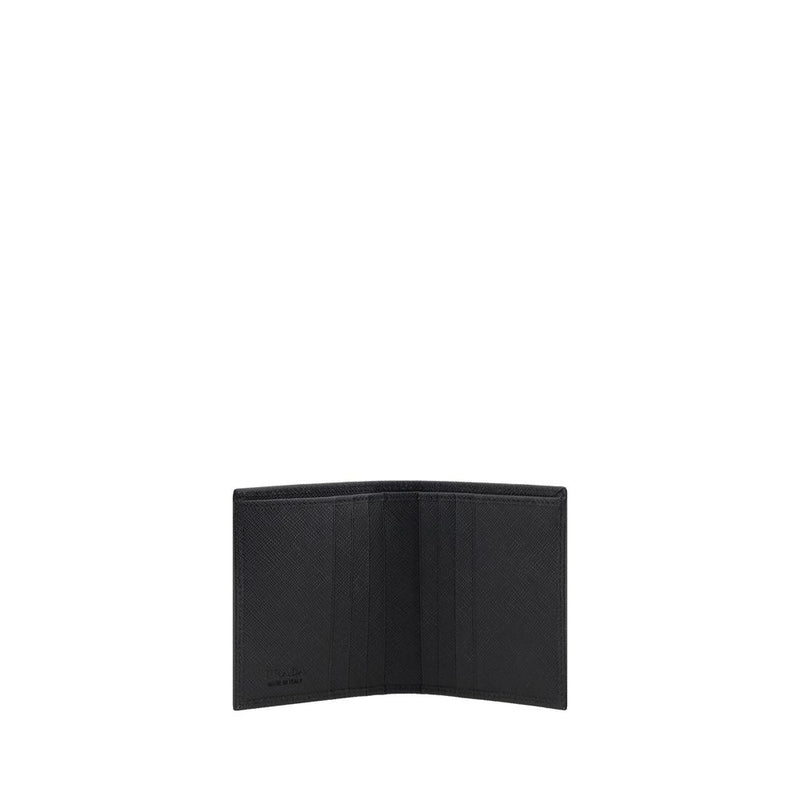 Prada zwarte nylon portemonnee