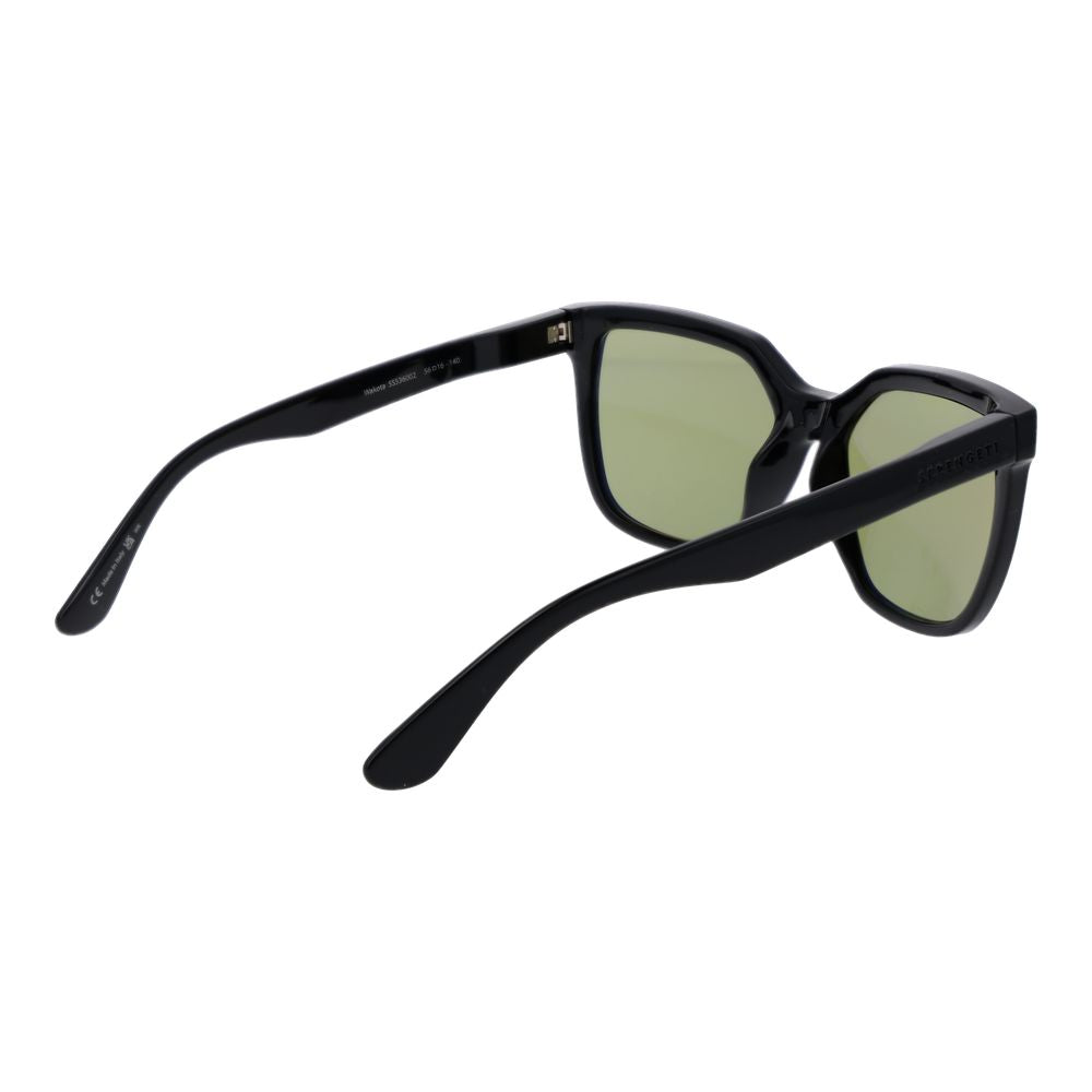 Serengeti Black Plastic Sunglasses for Women - Stylish & Functional
