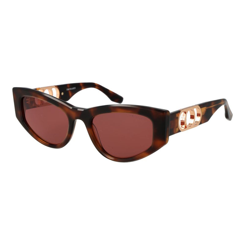 Trussardi Brown Acetate Sunglasses for Women