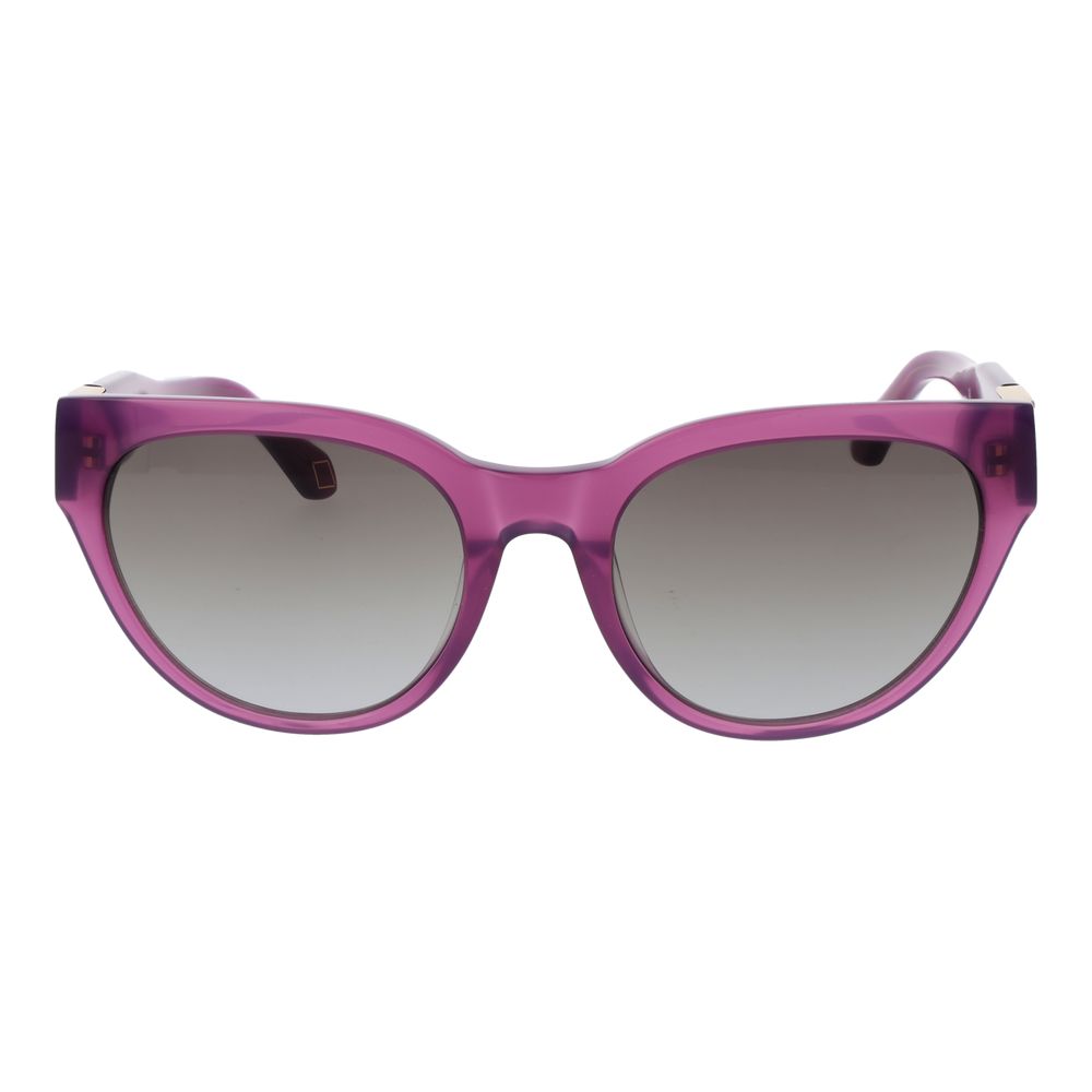 Lunettes de soleil en plastique rose Replay