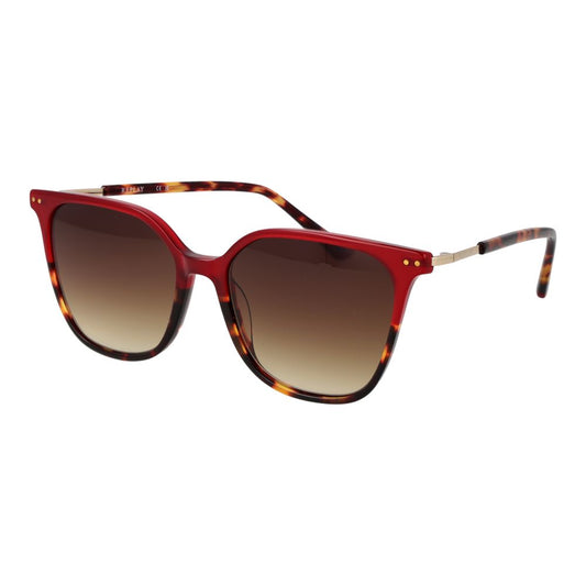Lunettes de soleil en plastique rouge Replay