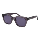 Replay Lunettes de soleil en plastique gris - Style carré unisexe