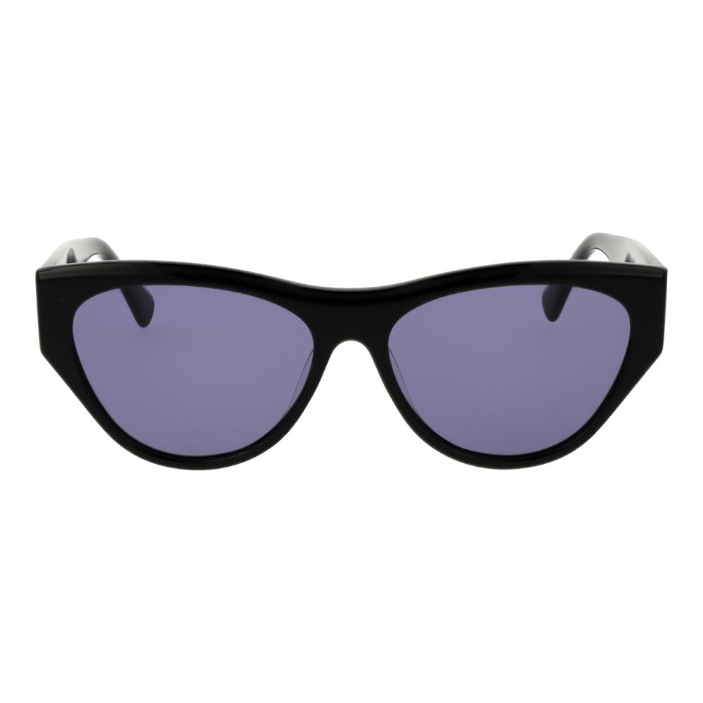 Replay Black Plastic Cat Eye Sunglasses for Women