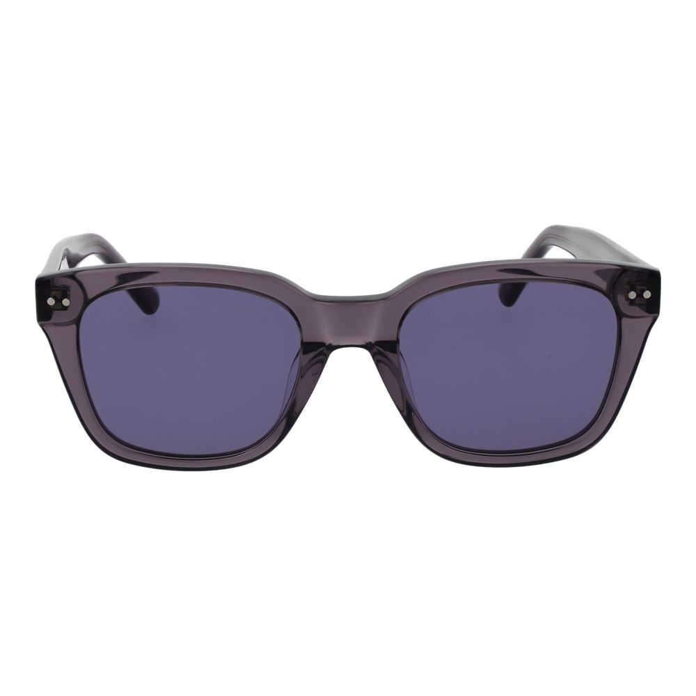 Replay Lunettes de soleil en plastique gris - Style carré unisexe