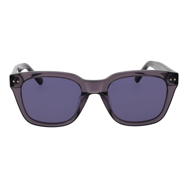 Replay Lunettes de soleil en plastique gris - Style carré unisexe