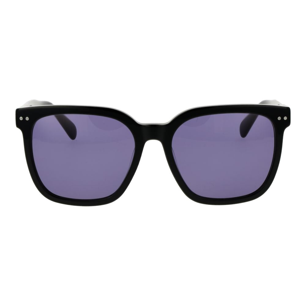 Replay Black Plastic Sunglasses - Unisex UV Protection