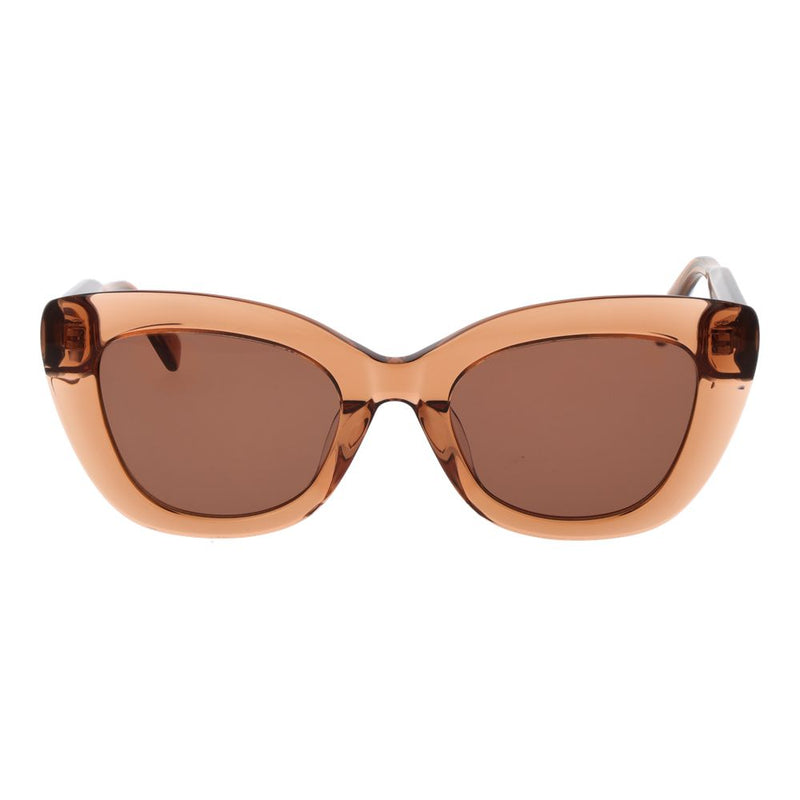 Replay Beige Plastic Cat Eye Sunglasses for Women