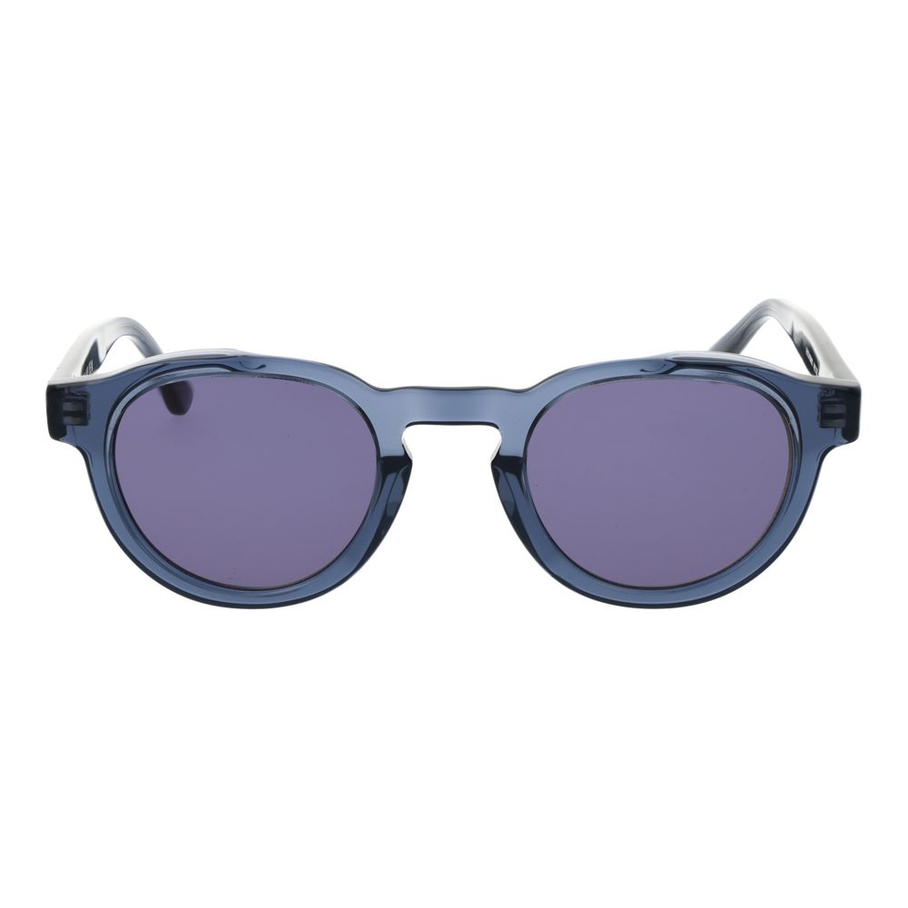 Replay Gray Plastic Sunglasses - Unisex Panto Style