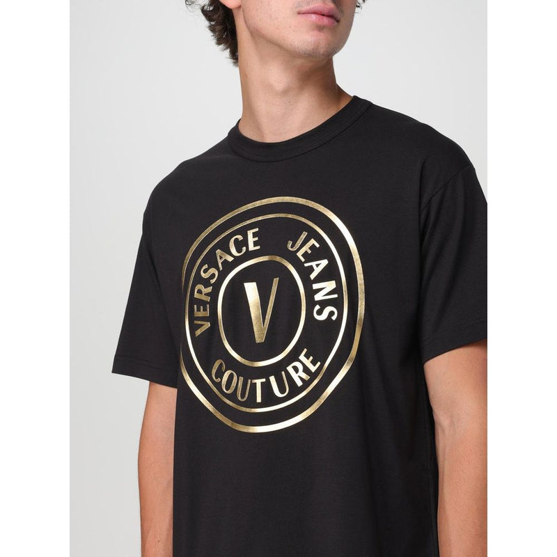 Versace Jeans Zwart Katoenen T-shirt
