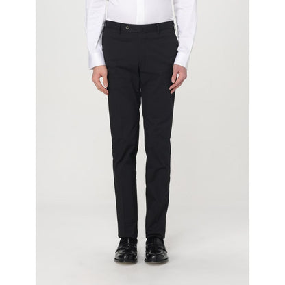 PT Torino Zwarte Katoenen Broek