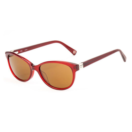 Lunettes de soleil Loewe en acétate rouge