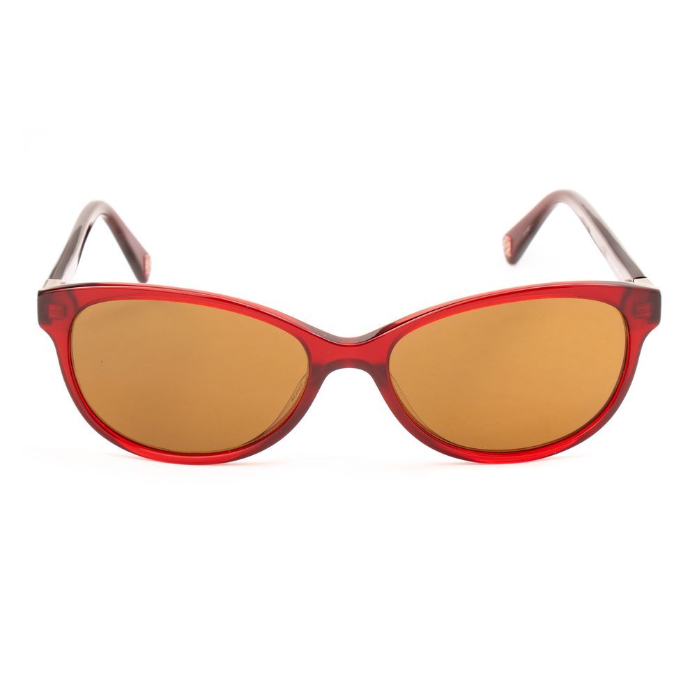 Lunettes de soleil Loewe en acétate rouge
