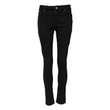 Dolce & Gabbana Black Cotton Skinny Jeans for Women