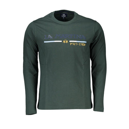 T-shirt en coton vert La Martina