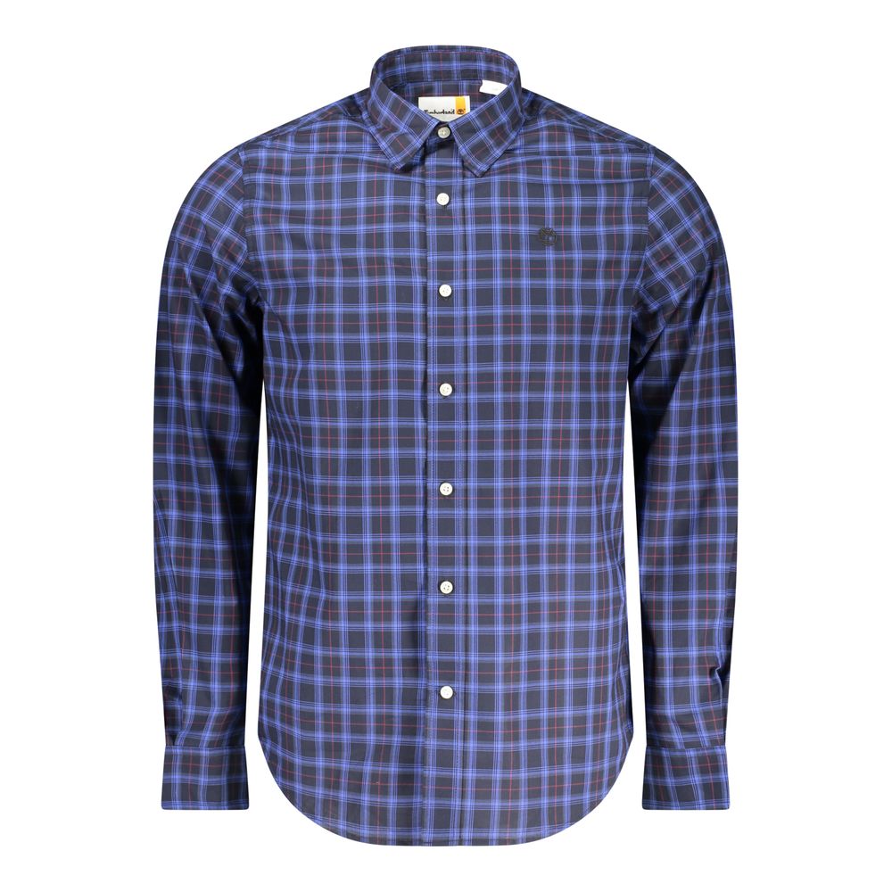 Chemise en Coton Bleue pour Homme Timberland