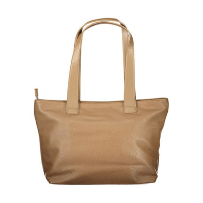 Mario Valentino Marrone Polyurethane Women Shoulder Bag
