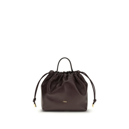 Chloé Black Calf Leather Bos Taurus Shoulder Bag
