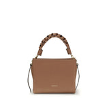 Coccinelle Beige Calf Leather Bos Taurus Shoulder Bag