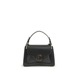 Coccinelle Black Calf Leather C-Me Shoulder Bag