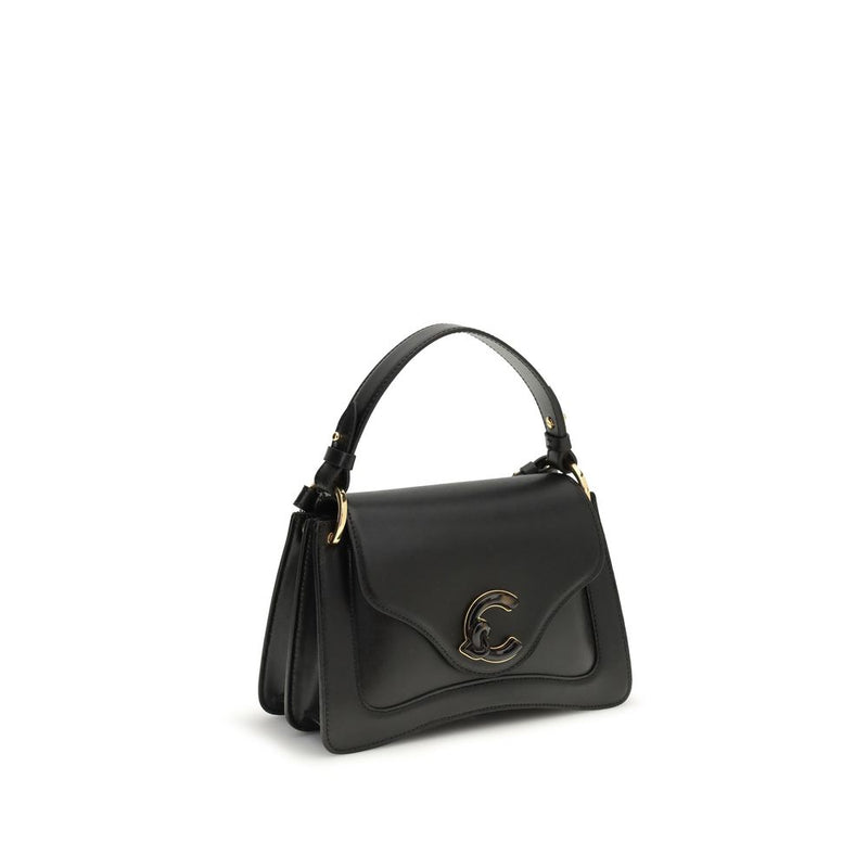 Coccinelle Black Calf Leather C-Me Shoulder Bag