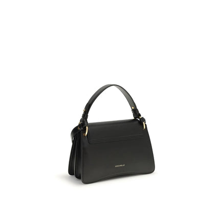 Coccinelle Black Calf Leather Bos Taurus Handbag