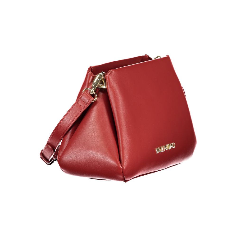 Mario Valentino Rosso Poliuretano Handbag - Élégance Italienne