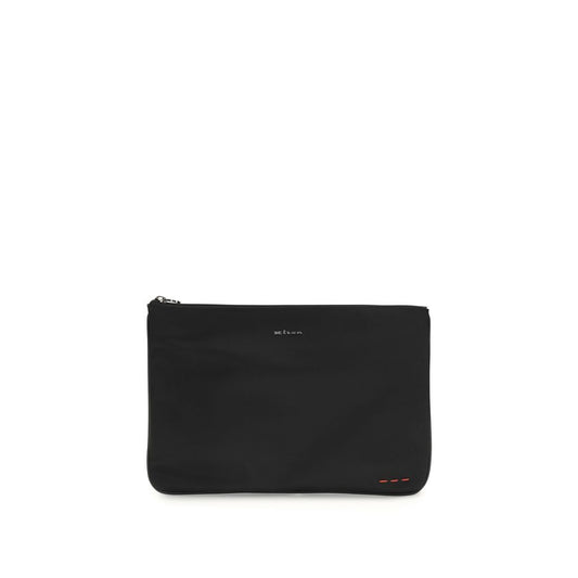 Pochette Kiton en tissu noir
