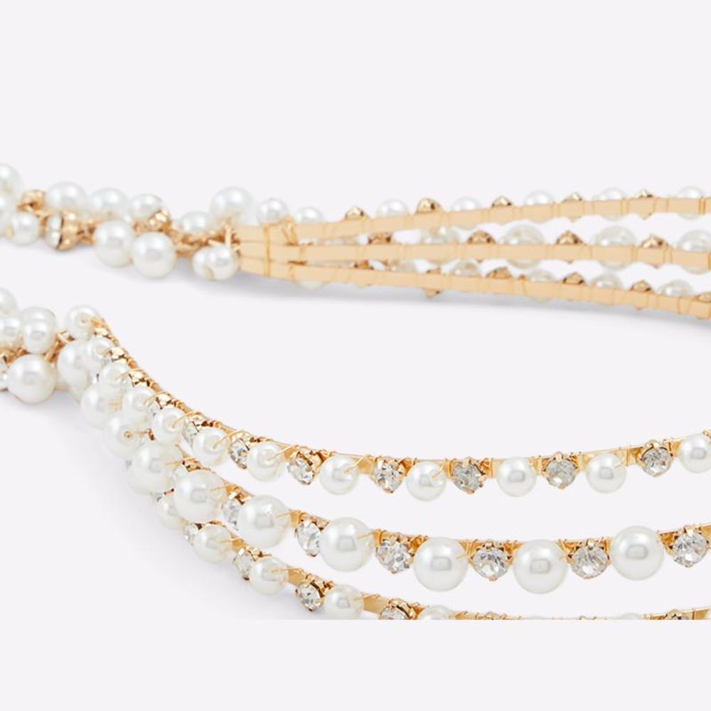 ALDO Blue Glass Headband - Stylish Women's Hair Accessory
