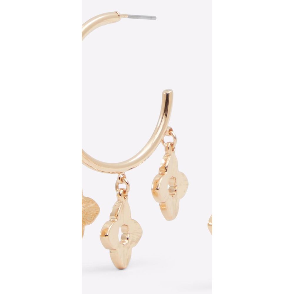 ALDO Green Elastane Earrings - Elegant Accessory for Women