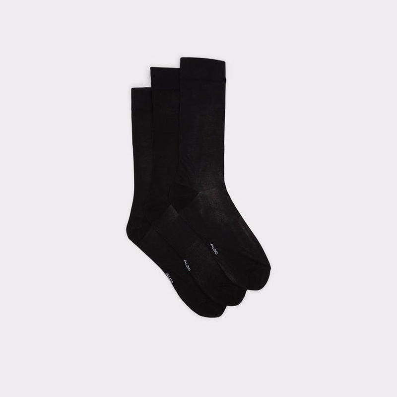 ALDO Black Cotton Socks - Confort et Élégance au Quotidien