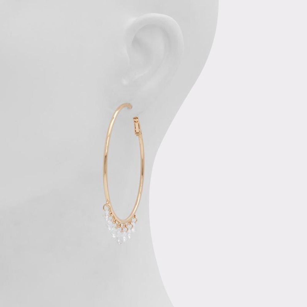 ALDO Gold Clear Multi Earrings - Chic and Dazzling
