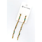CALL IT SPRING Multicolor Glass Earrings - Chic Statement Accessory