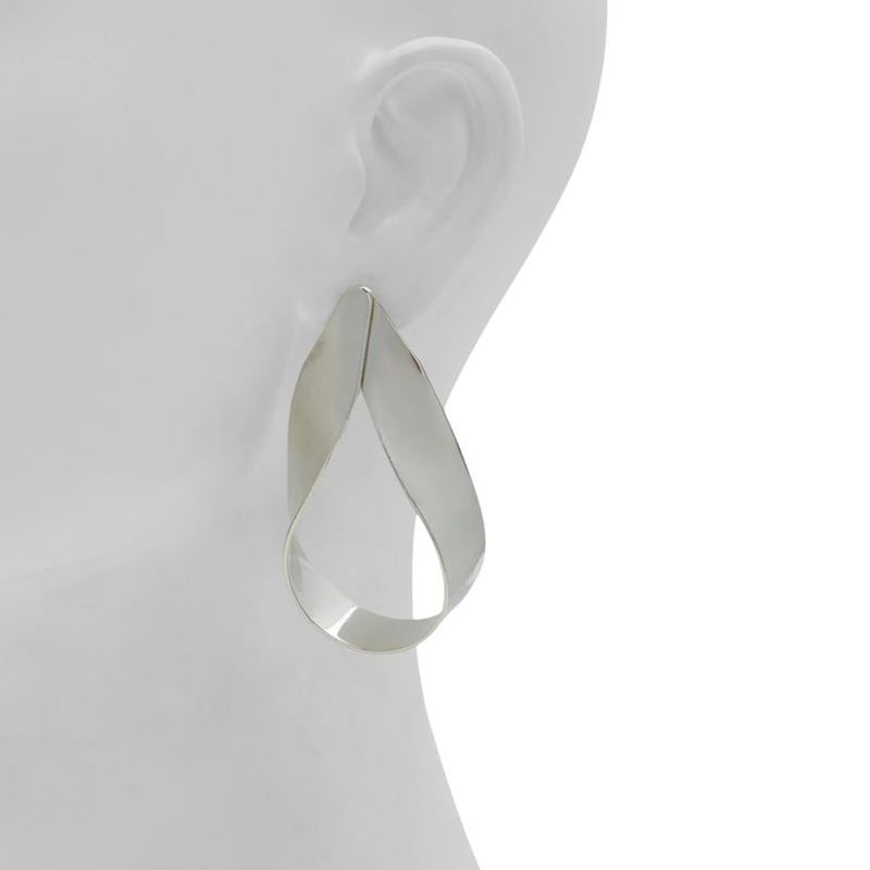ALDO Silver Elastane Earrings - Elegant Accessory for Any Occasion