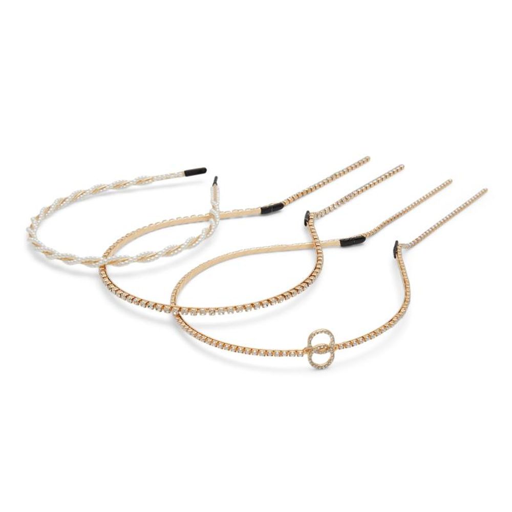 ALDO Gold Zinc Headband - Elegant Hair Accessory for Women