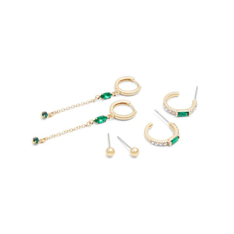 ALDO Green Elastane Earrings for Women - Chic and Durable Accessory