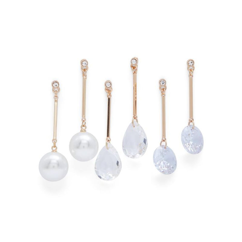 ALDO Blue Glass Earrings - Ice Collection