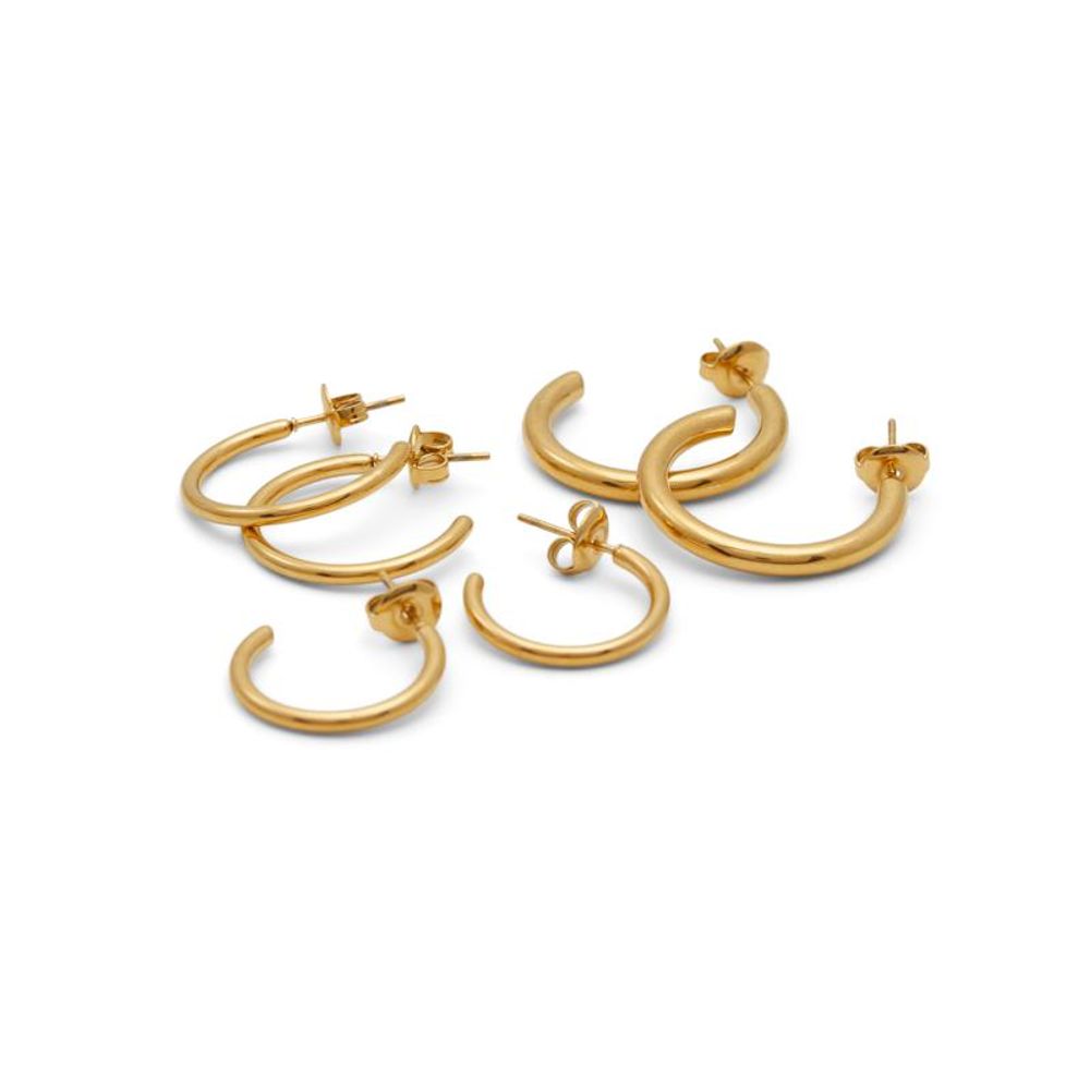 ALDO Gold Elastane Earrings - Elegant Accessory for Any Occasion