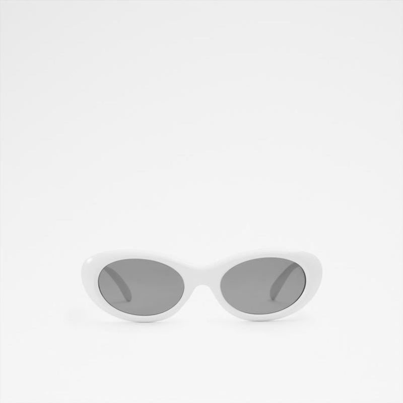 ALDO White Polycarbonate Sunglasses - Trendy UV Protection