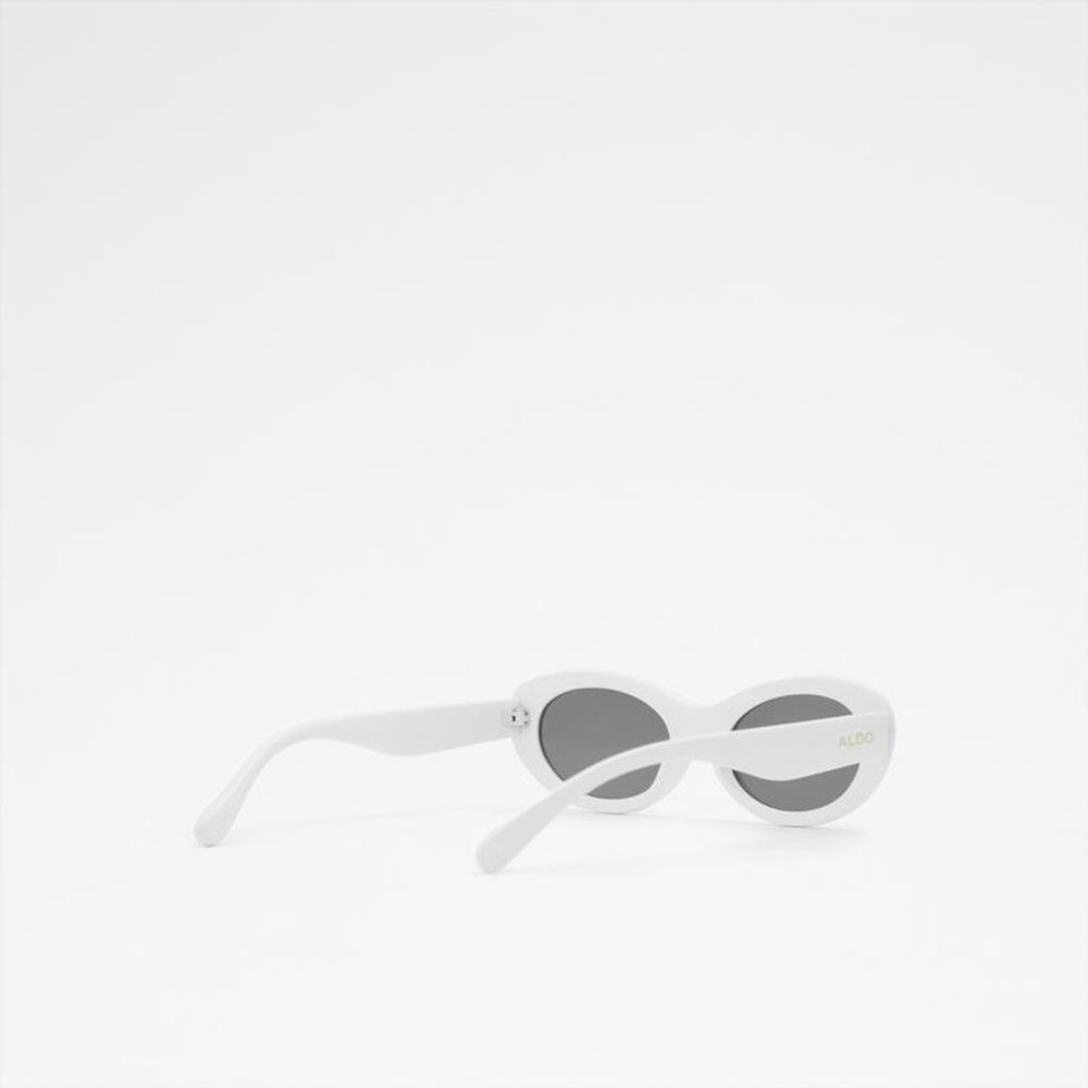 ALDO White Polycarbonate Sunglasses - Trendy UV Protection