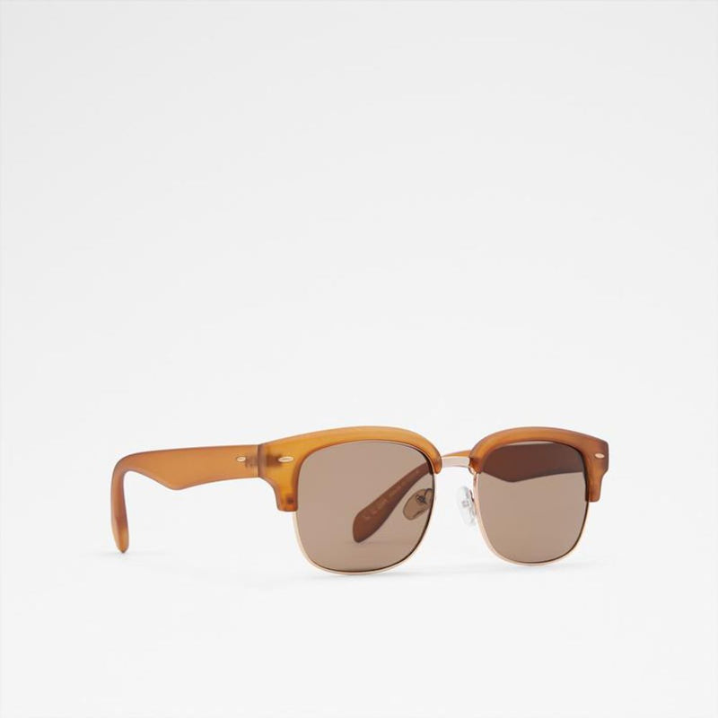 ALDO Beige Polycarbonate Sunglasses for Men